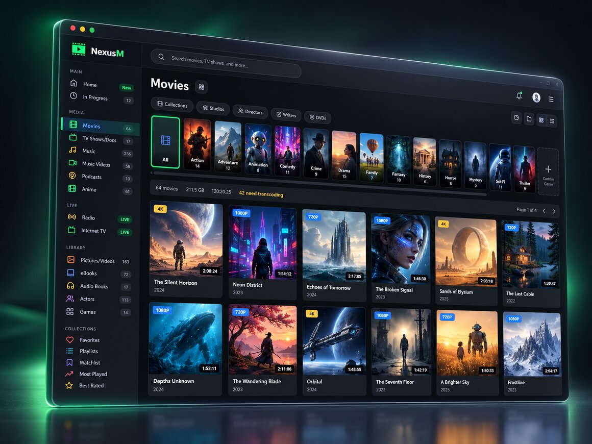 NexusM screenshot