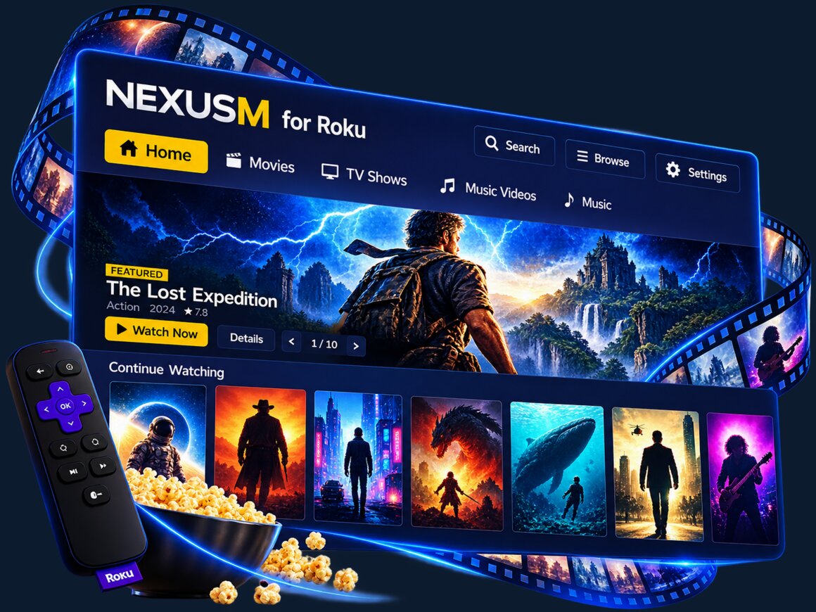 NexusM for Roku screenshot